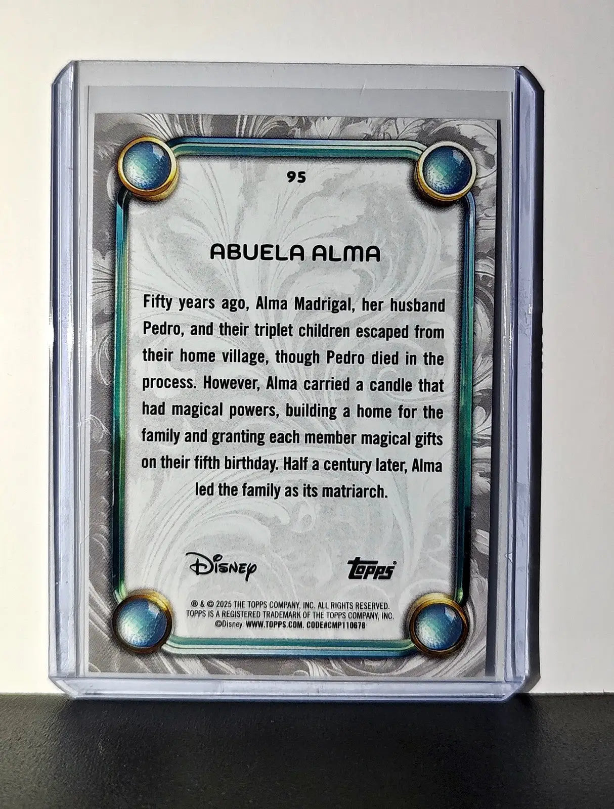 Abuela Alma 2025 Topps Disney Wonder #95 Card Encanto