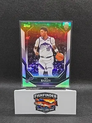 Ace Bailey 2025-26 Topps Collector’s Kit Holofoil #NBA-8 Rookie Utah Jazz - Basketball Card Single