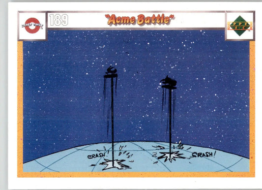 Acme Battle - 1990 Upper Deck Comic Ball - #189 / 192 - Baseball - Baseball Card Single