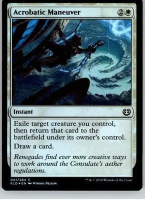 Acrobatic Maneuver - Kaladesh - 1 - Foil NM Magic: The Gathering - Magic Card Single