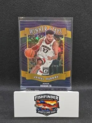 2023-24 Panini Donruss Optic - Winner Stays Jamal Murray #8 Purple Prizm - Basketball Card Single