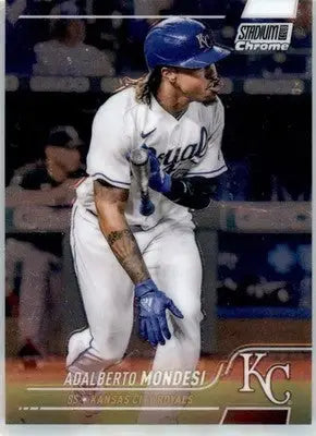 Adalberto Mondesi - 2022 Stadium Club Chrome - #142 - Baseball - Baseball Card Single