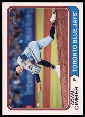 Adam Cimber 2023 Topps Heritage #161 Toronto Blue Jays - Baseball Card Single
