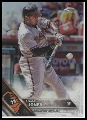 Adam Jones 2016 Topps Chrome Refractor #12 Baltimore Orioles - Baseball Card Single
