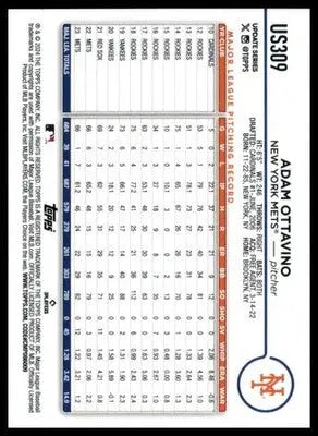 Adam Ottavino 2024 Topps Update #US309 New York Mets - Baseball Card Single