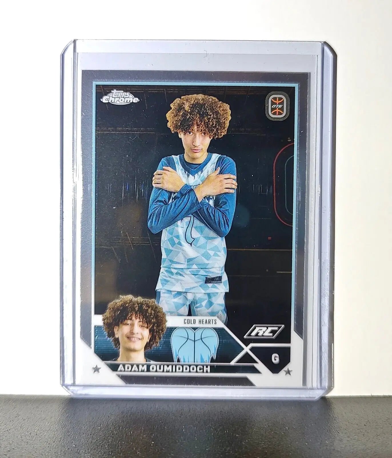 Adam Oumiddoch Rookie Card 2023-24 Topps Chrome Overtime #16 Cold Hearts