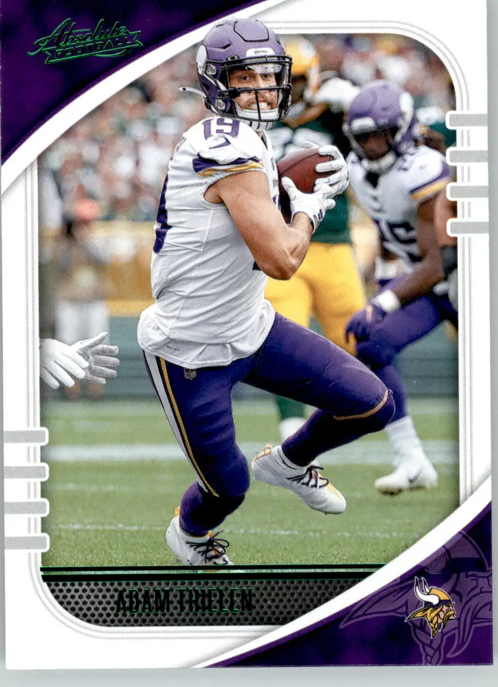 Adam Thielen - 2020 Panini Absolute - #74 - Green Football - Football Card Single