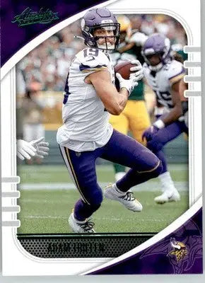 Adam Thielen - 2020 Panini Absolute - #74 - Green Football - Football Card Single