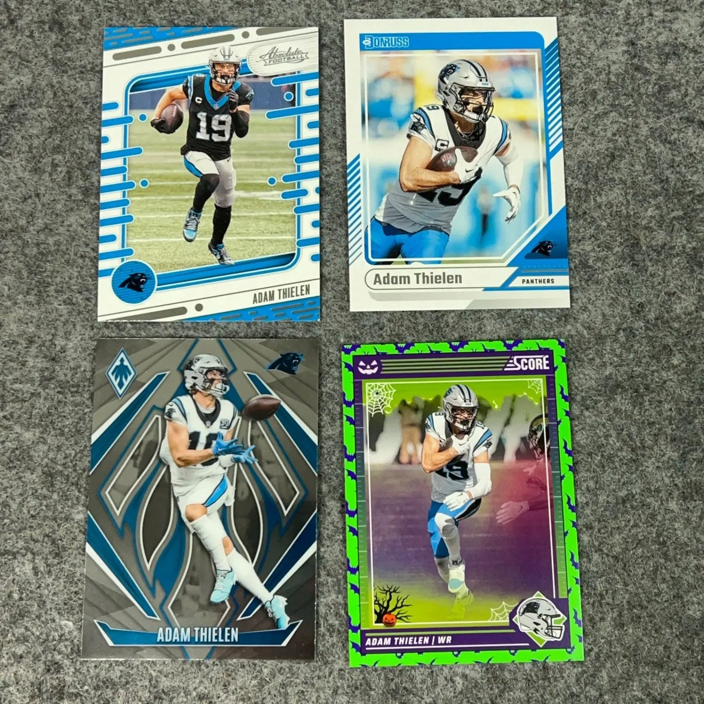 Adam Thielen 2024 Carolina Panthers Football Card You Pick Complete Set Choose - Football Card Single