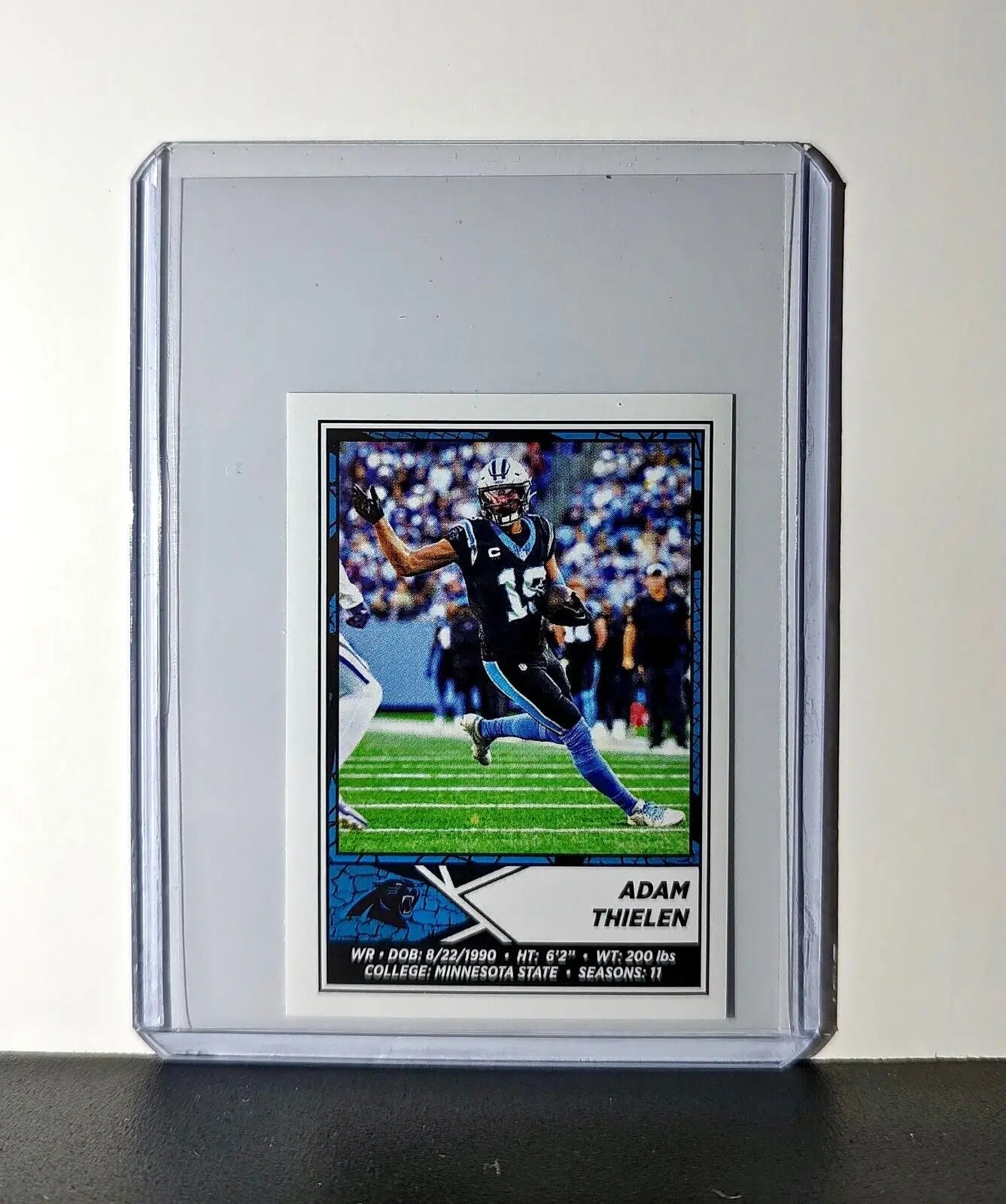 Adam Thielen 2024 Panini NFL Sticker #446 Carolina Panthers