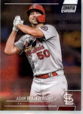Adam Wainwright - 2022 Stadium Club Chrome - #106 - Baseball - Baseball Card Single