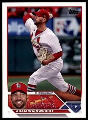 Adam Wainwright 2023 Topps #39 St. Louis Cardinals - Baseball Card Single