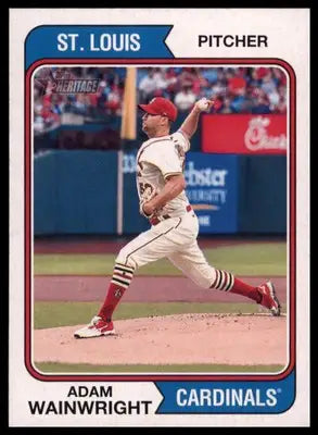 Adam Wainwright 2023 Topps Heritage #175 St. Louis Cardinals - Baseball Card Single