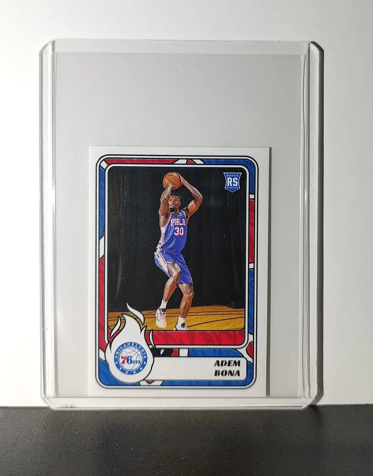 Adem Bona 2024-25 Panini NBA #265 Sticker Card Philadelphia 76ers