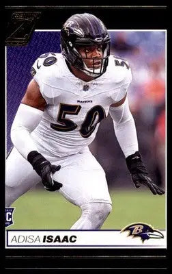 Adisa Isaac Rookie 2024 Panini Zenith Retail #102 Baltimore Ravens - Football Card Single