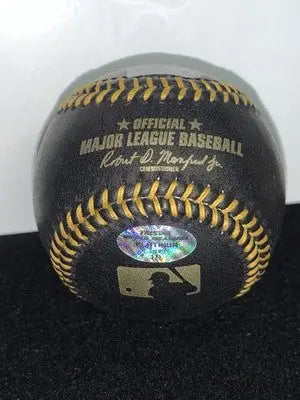 Adley Rutschman Autographed Black Official Baseball Fanatics MLB TriStar Orioles