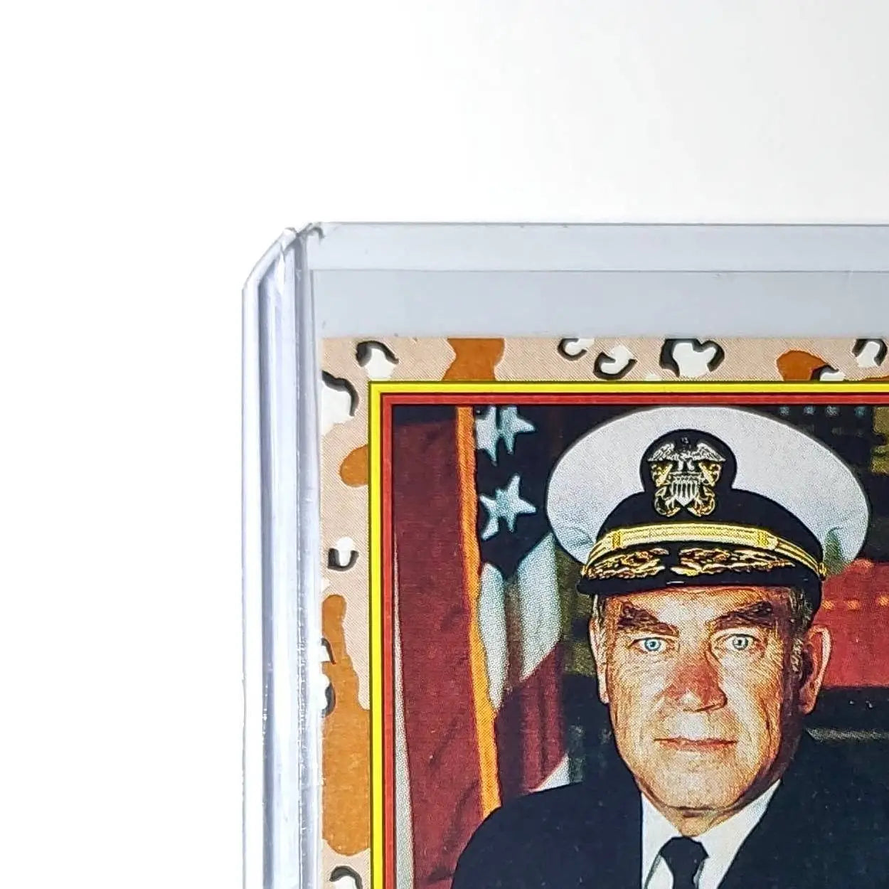 Admiral Frank Kelso 1991 Topps Desert Storm #6 Card