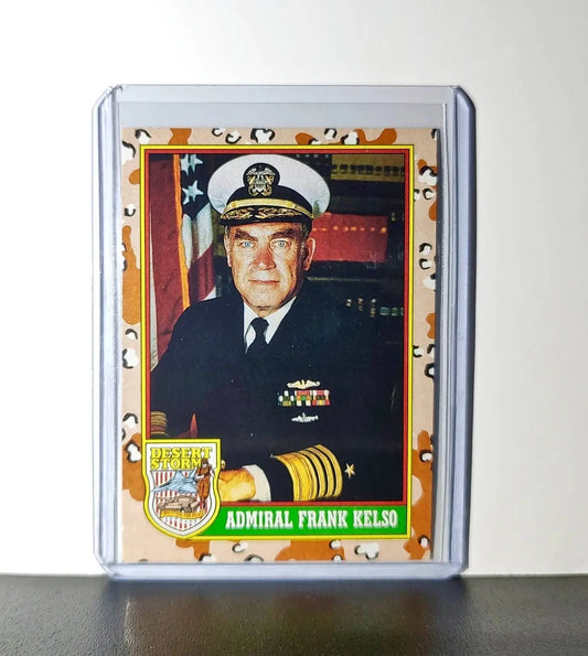 Admiral Frank Kelso 1991 Topps Desert Storm #6 Card - Non-Sports Card Single