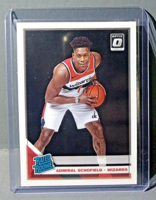 Admiral Schofield 2019-20 Panini Donruss Rated Rookie #187 Basketball Card - Basketball Card Single