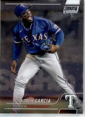 Adolis Garcia - 2022 Stadium Club Chrome - #42 - Baseball - Baseball Card Single
