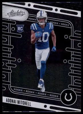 Adonai Mitchell Rookie 2024 Panini Absolute Retail #151 Indianapolis Colts - Football Card Single
