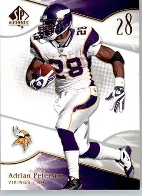Adrian Peterson - 2009 SP Authentic - #63 - Football - Football Card Single