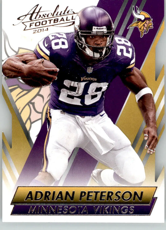 Adrian Peterson - 2014 Panini Absolute - #25 - Retail Football