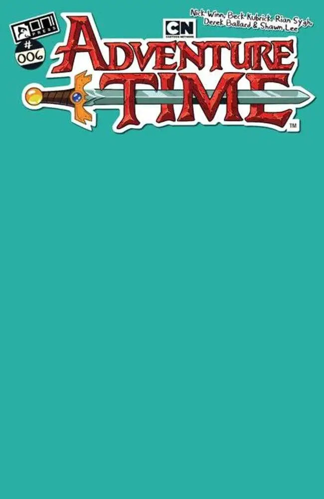 Adventure Time (2025) #6 Cover C Bmo Teal Blank Sketch Variant - Comic Book