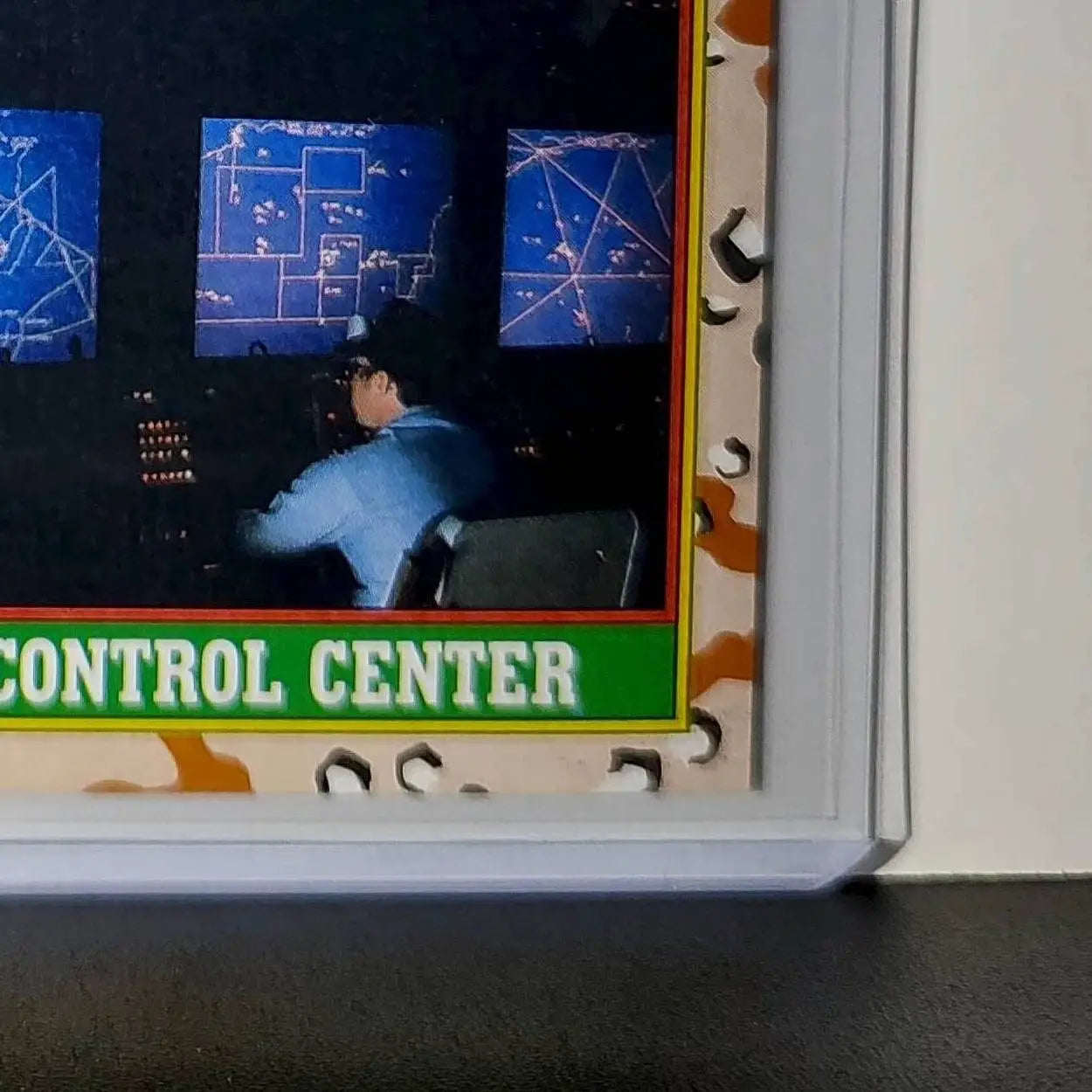 Aegis Control Center 1991 Topps Desert Storm #67 Card