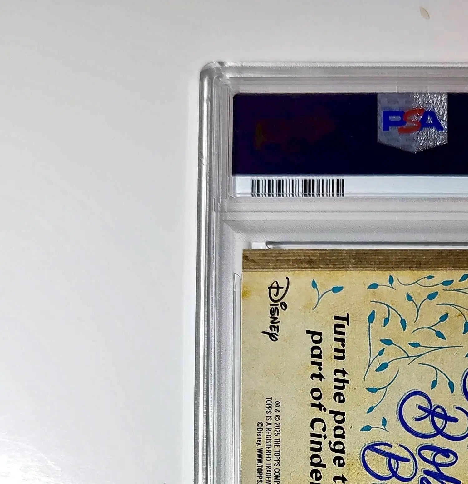 After the slipper shatters! 2025 Topps Disney #C75-22 Card PSA 10 - Non-Sports Card Single
