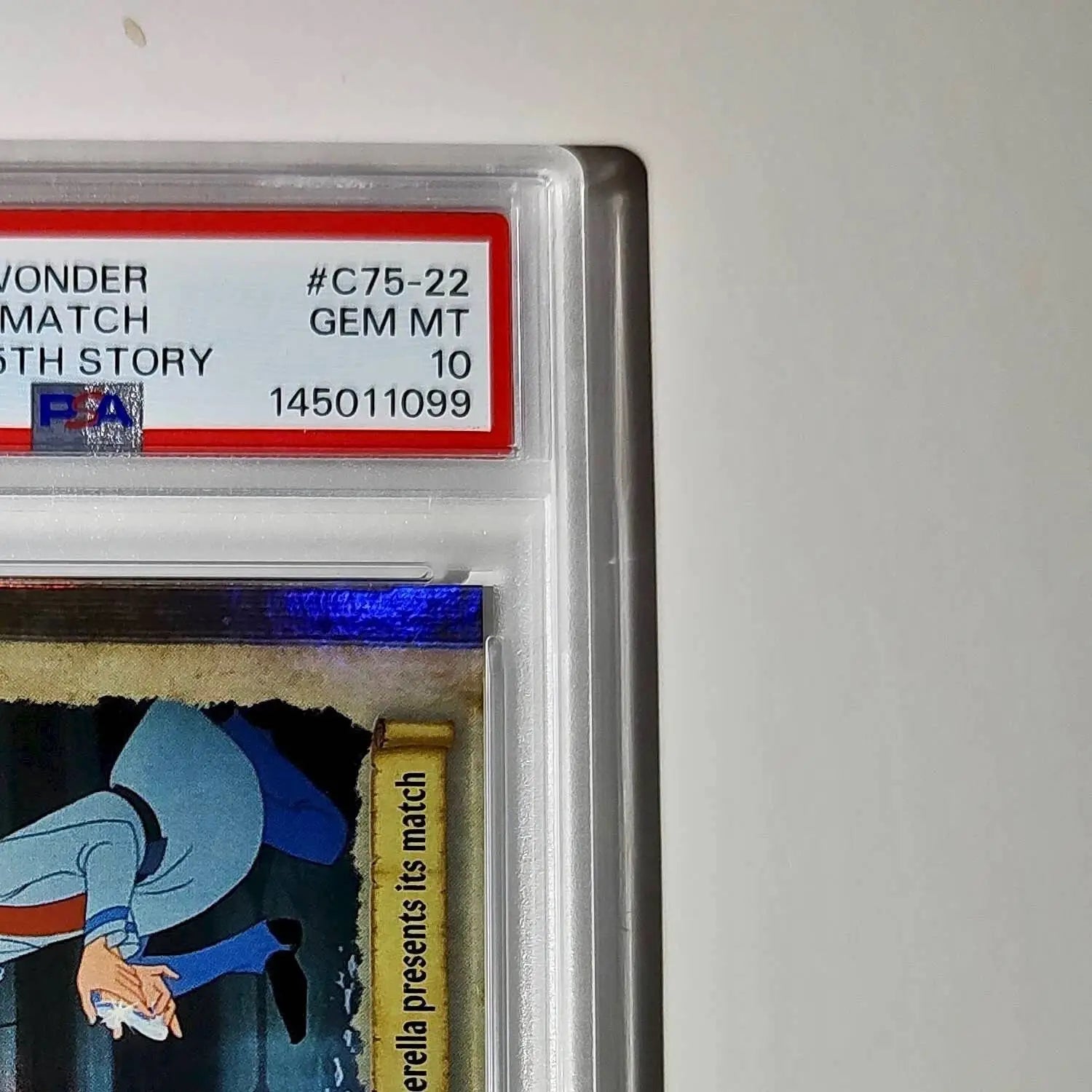 After the slipper shatters! 2025 Topps Disney #C75-22 Card PSA 10 - Non-Sports Card Single