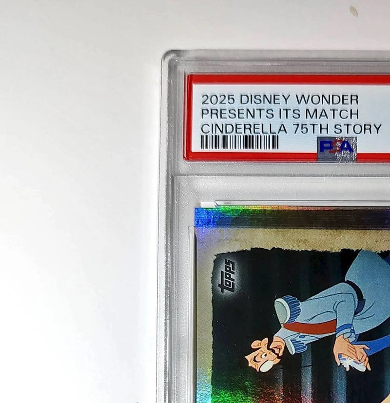 After the slipper shatters! 2025 Topps Disney #C75-22 Card PSA 10 - Non-Sports Card Single
