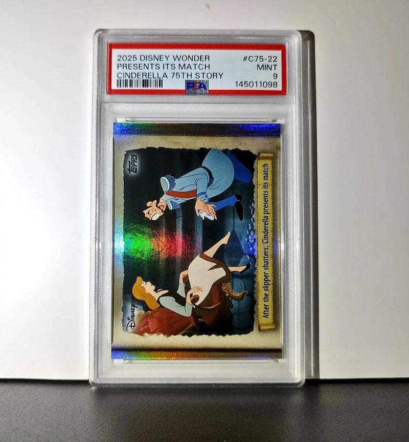 After the slipper shatters! 2025 Topps Disney #C75-22 Card PSA 9 - Non-Sports Card Single