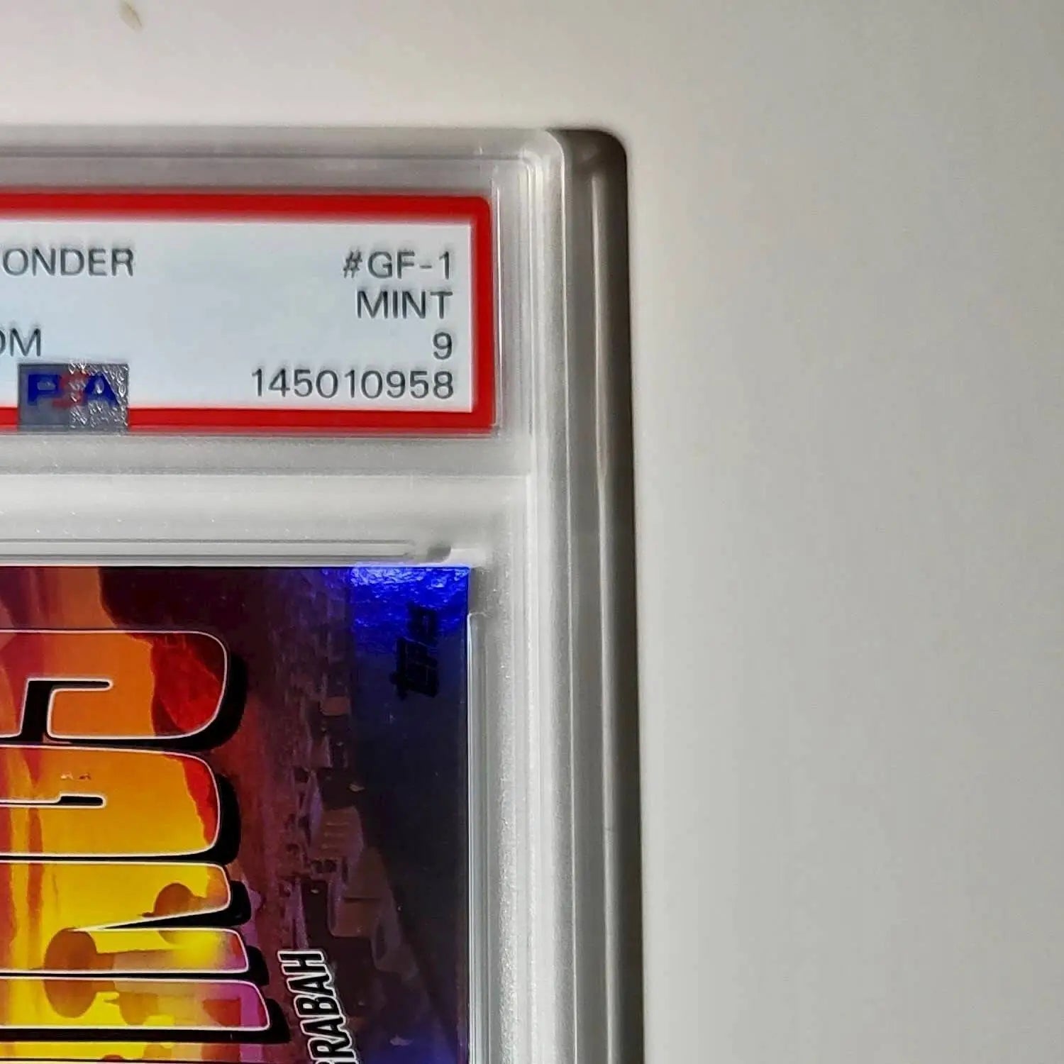Agrabah 2025 Topps Disney Wonder #GF-1 Greetings From Card Aladdin PSA 9 - Non-Sports Card Single