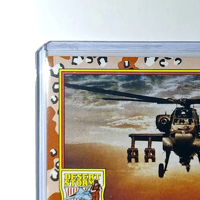 AH-64 Apache 1991 Topps Desert Storm #11 Card - Other