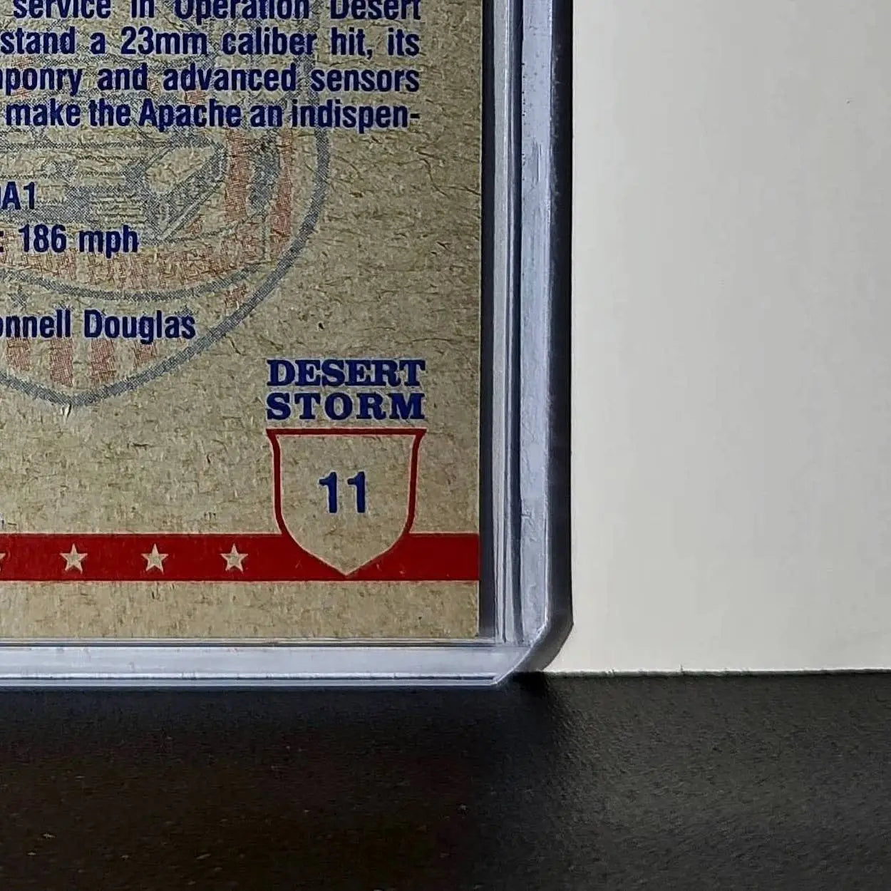 AH-64 Apache 1991 Topps Desert Storm #11 Card - Non-Sports Card Single