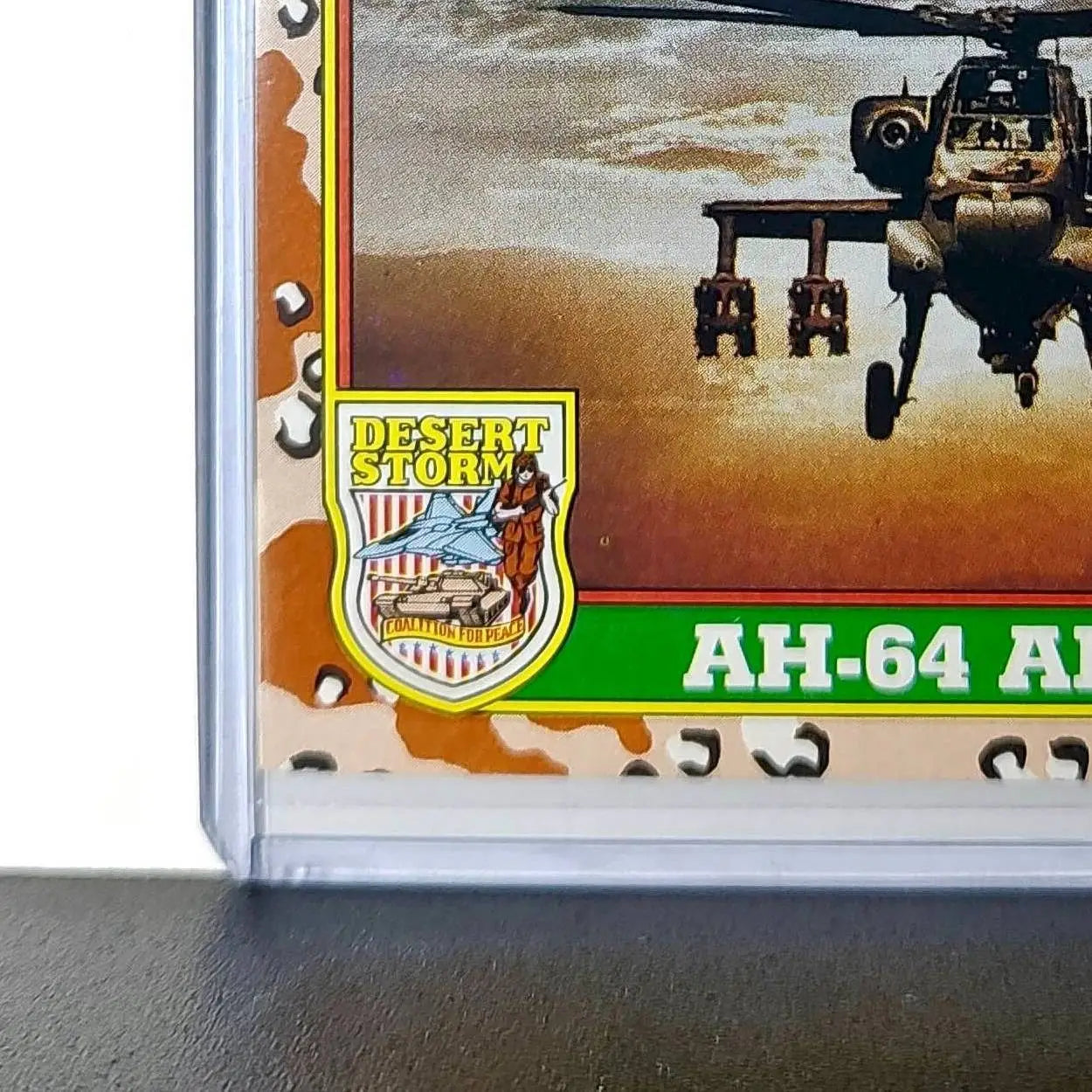 AH-64 Apache 1991 Topps Desert Storm #11 Card - Non-Sports Card Single
