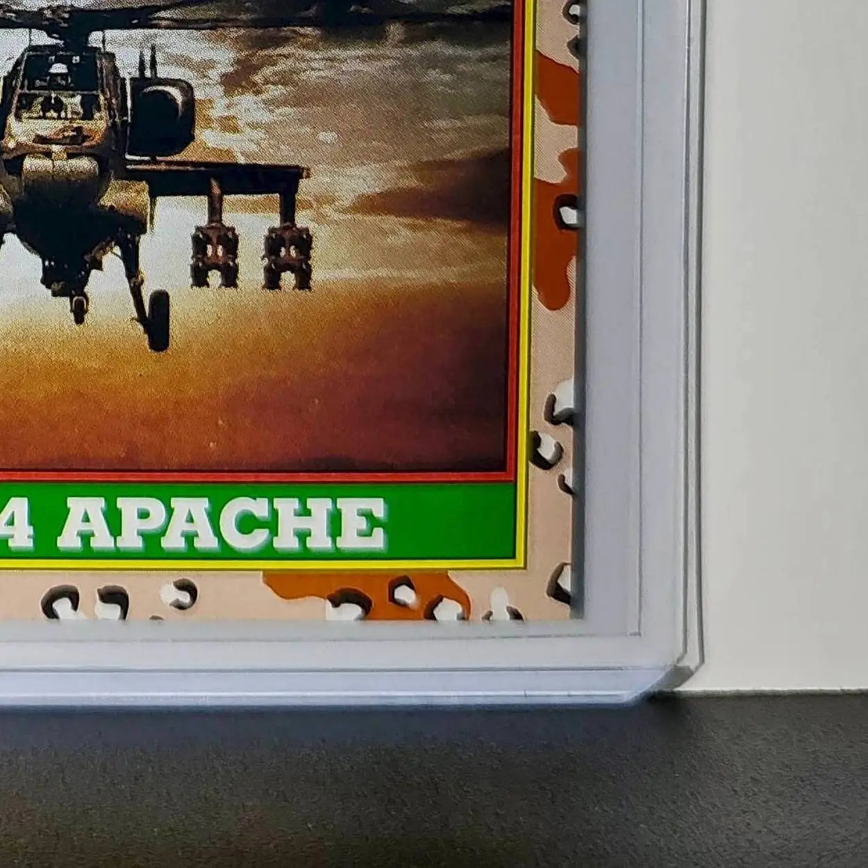 AH-64 Apache 1991 Topps Desert Storm #11 Card - Non-Sports Card Single