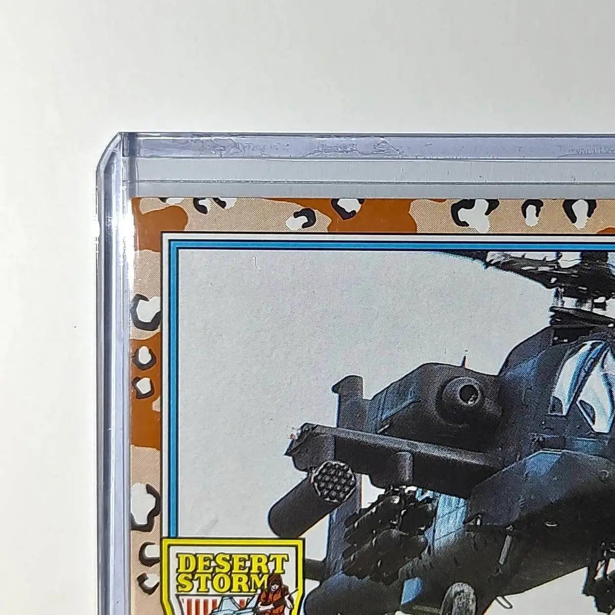AH-64 Apache Helicopter 1991 Topps Desert Storm #164 Card - Non-Sports Card Single