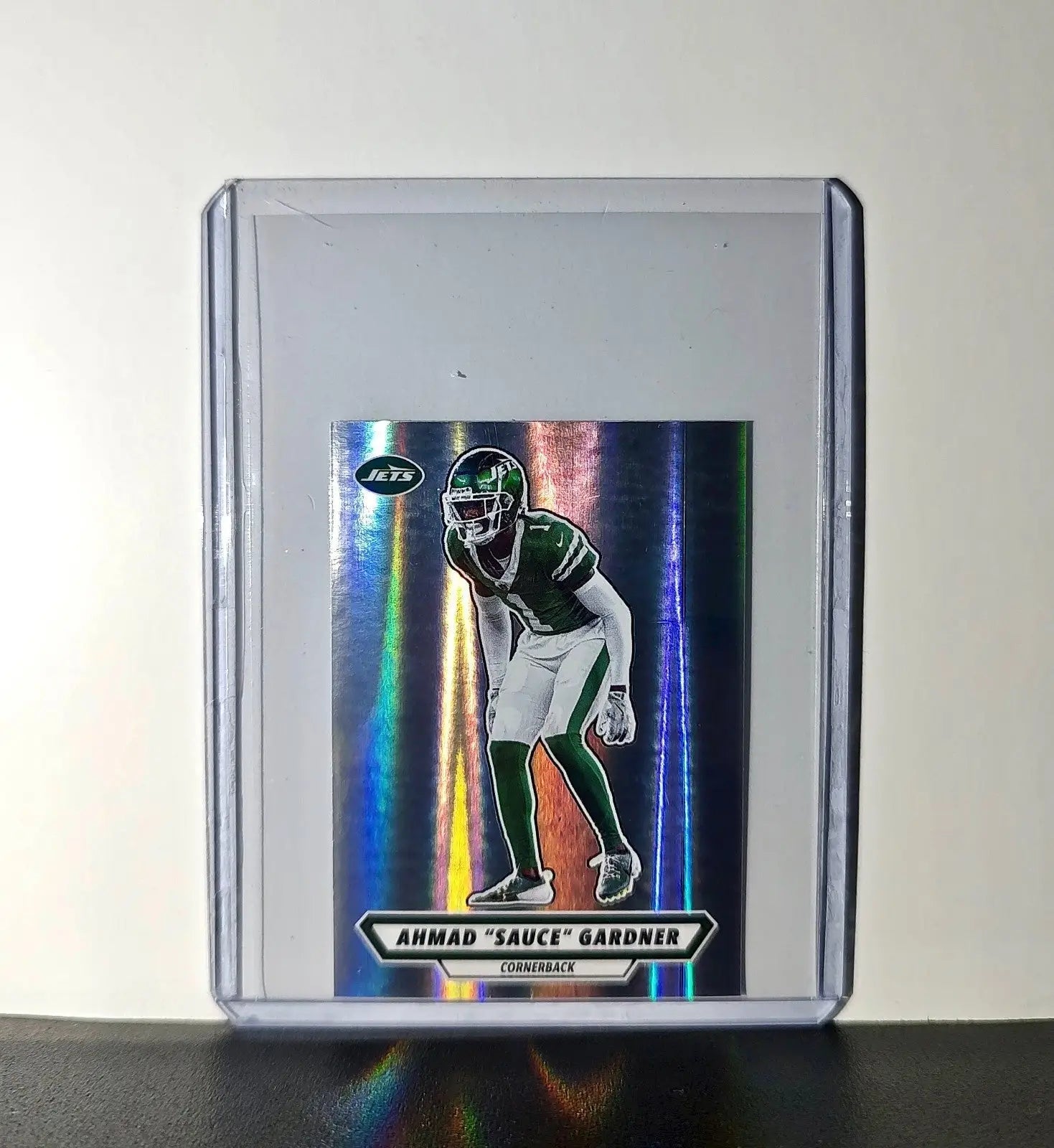 Ahmad Gardner 2025 Panini NFL #91 Foil Sticker New York Jets