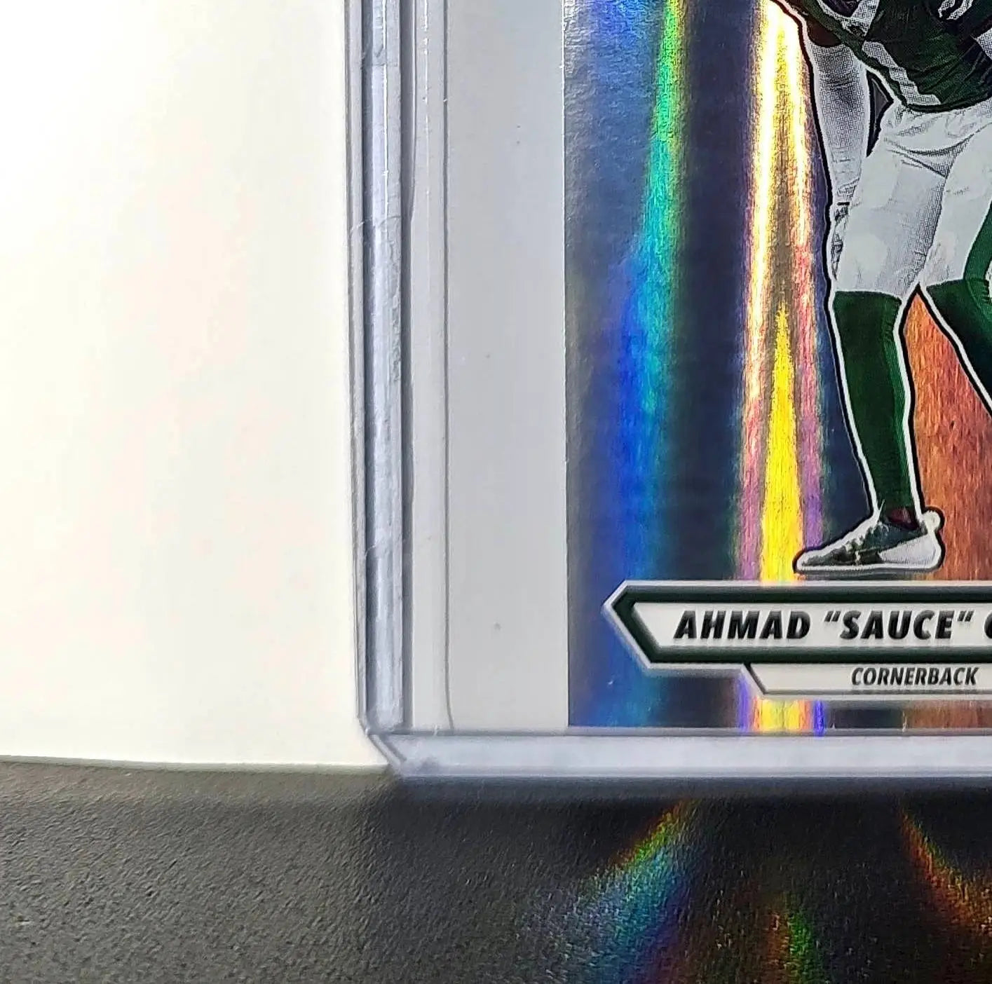 Ahmad Gardner 2025 Panini NFL #91 Foil Sticker New York Jets