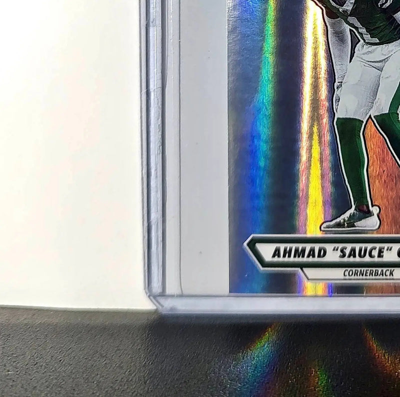 Ahmad Gardner 2025 Panini NFL #91 Foil Sticker New York Jets