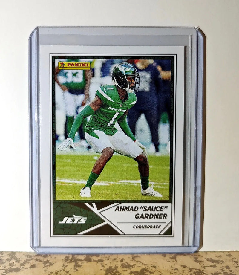 Ahmad ’Sauce’ Gardner 2024 Panini NFL #51 Sticker Card New York Jets