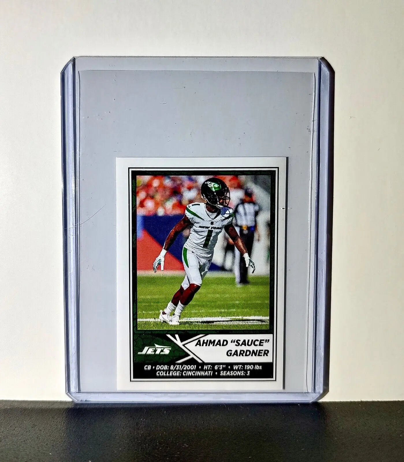 Ahmad ’Sauce’ Gardner 2024 Panini NFL Sticker #101 New York Jets