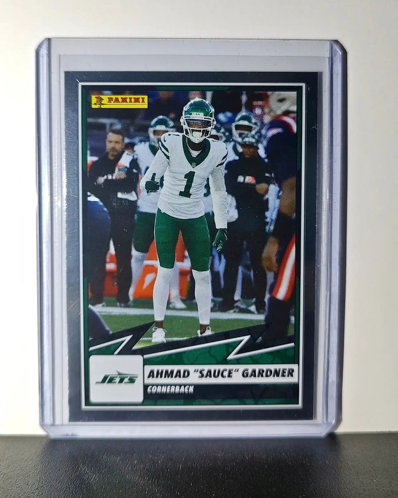 Ahmad ’Sauce’ Gardner 2025 Panini NFL #18 Foil Sticker Card New York Jets