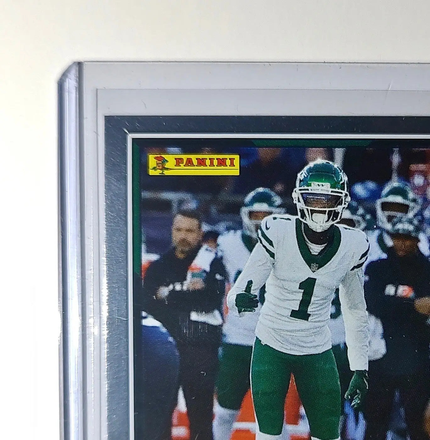Ahmad ’Sauce’ Gardner 2025 Panini NFL #18 Foil Sticker Card New York Jets