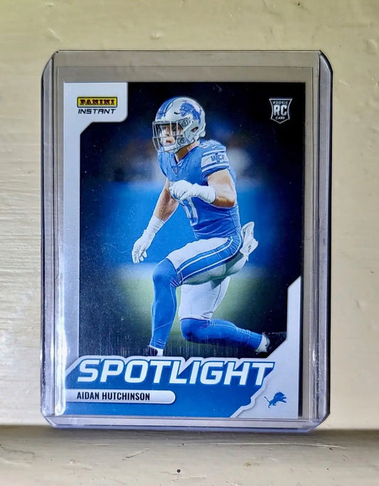Aidan Hutchinson 2022 NFL Panini #2 Spotlight Rookie Football Card 1/603 - Football Card Single