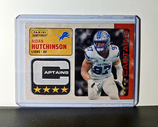 Aidan Hutchinson 2024 Panini Captains NFL #34 Card Detroit Lions 1/351 - Football Card Single