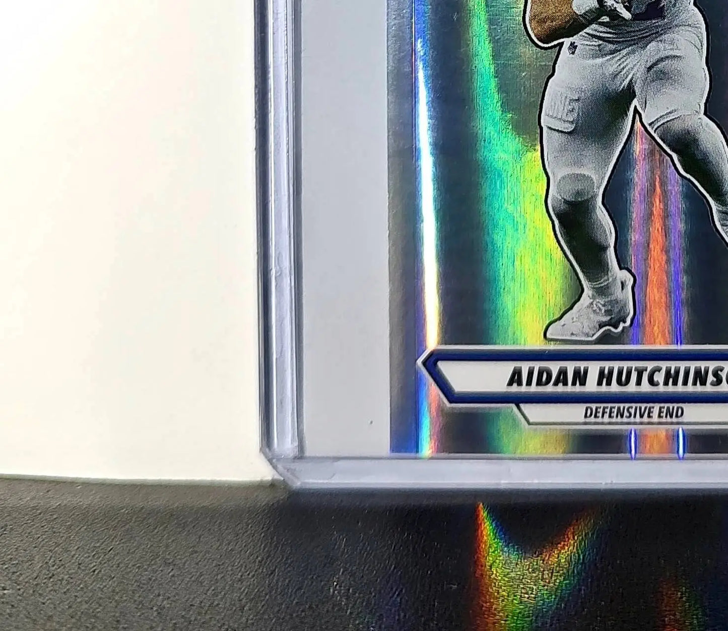 Aidan Hutchinson 2025 Panini NFL #389 Foil Sticker Detroit Lions
