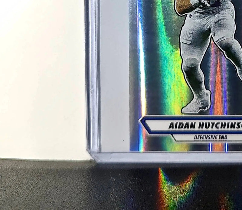 Aidan Hutchinson 2025 Panini NFL #389 Foil Sticker Detroit Lions